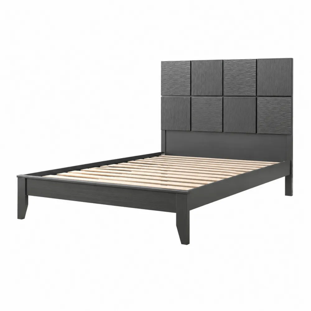 Holzbett Schwarz 200x160cm mi