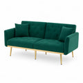 3-Sitzer Sofa Samt Gr¨¹n mit S