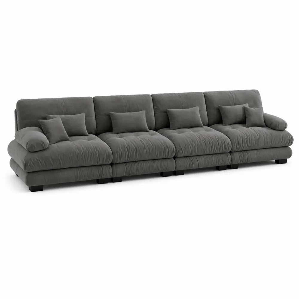 Modulares Sofa aus Mikrof
